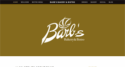 Desktop Screenshot of barbsbakeryandbistro.ca